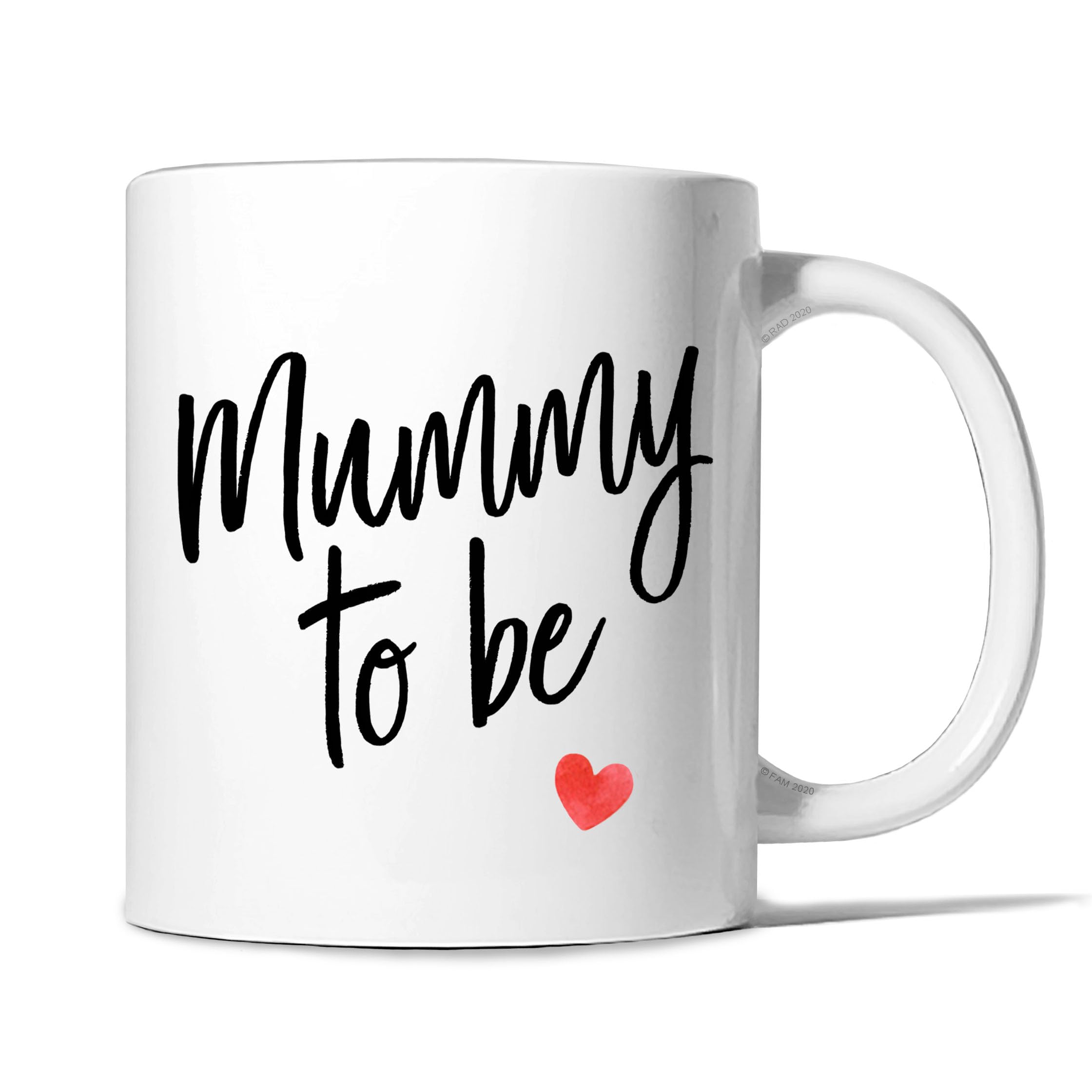 Risk-A Designs Mummy to Be Ceramic Mug, Expectant Mum Gift, Mummy Gift, Mum to be Gift, Mum Mug, Pregnancy Reveal Mug Gift