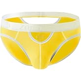 ZONBAILON Mens Underwear Viscose from Bamboo Briefs Sexy Breathable Bulge Pouch Bikini Panties