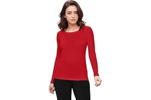 Natural Uniforms Women's Under Scrub Tee Crew Neck Long Sleeve T-Shirt