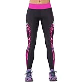 Sister Amy Women's Fitness High Waist Yoga Pants Printed Stretch Ankle Legging