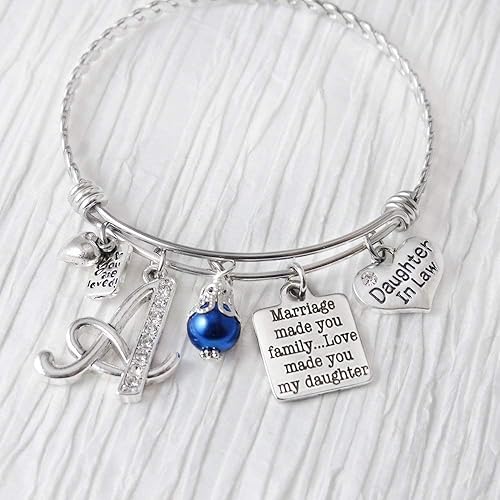 daughter in law charm bracelet