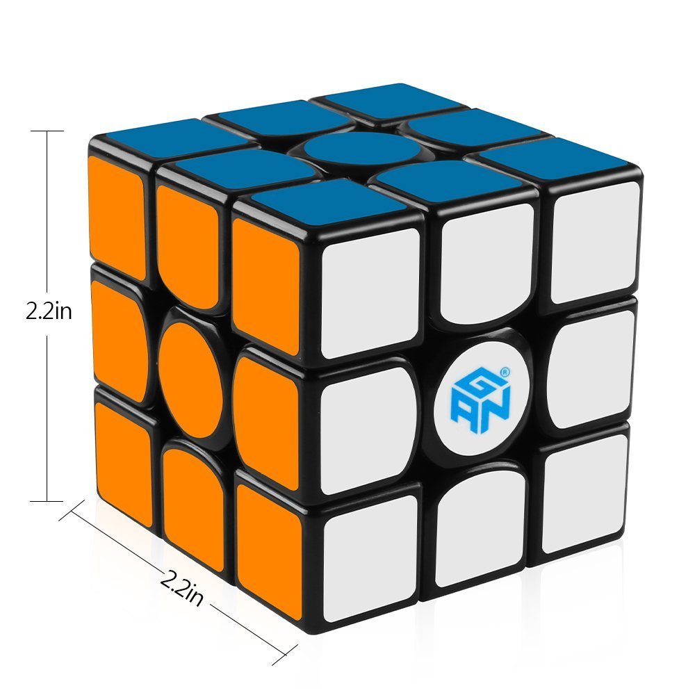 Coogam Gans 356 Air SM Speed Cube 3x3 Black Gan 356Air S