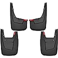 Husky Liners — Front & Rear Mud Guards | Fits 2019-2024 Ram 1500 w/Out OEM Fender Flares - Black, 4 Pc | 58146