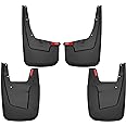 Husky Liners — Front & Rear Mud Guards | Fits 2019 - 2024 Ram 1500 w/out OEM Fender Flares - Black, 4 Pc | 58146