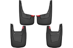 Husky Liners — Front & Rear Mud Guards | Fits 2019-2024 Ram 1500 w/Out OEM Fender Flares - Black, 4 Pc | 58146