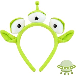 Alien Headband,Monster Costume Headwear Accessories for Theme Party Cosplay and Halloween