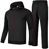 YSENTO Men's Tracksuits Outfits 2 Pieces Jogger Sets Jogging Track Sweat Suits Workout Warm Up Sweatsuit