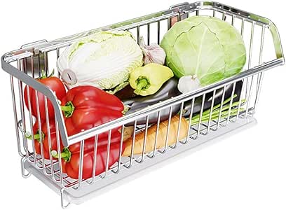 Ghelf 304 Acero Inoxidable Cocina Estante de Verduras Estante montado