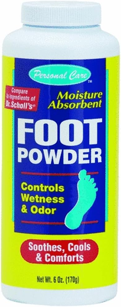 Personal Care dol foot Powder 6oz cs12 (048155903098)