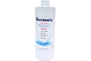 Dustronics Ultra Pure Premium Propylene Glycol, 99.9%, 250ml, Non-Toxic, Odourless