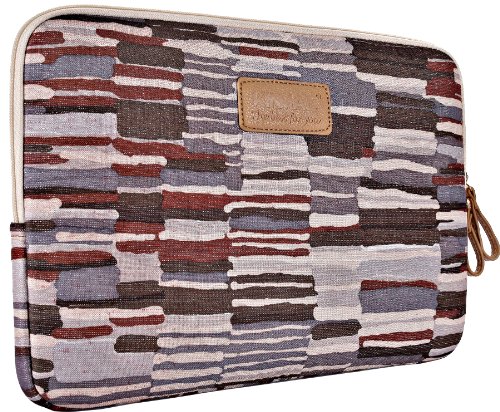 Kinmac galaxy grey pattern laptop sleeve for 7 inch to …