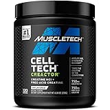 Creatine Powder | MuscleTech Cell-Tech Creactor Creatine HCl Powder | Post Workout Muscle Builder for Men & Women | Creatine 
