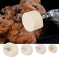 5 Set of Cerium Oxide Powder and 4Pcs Wool Felt