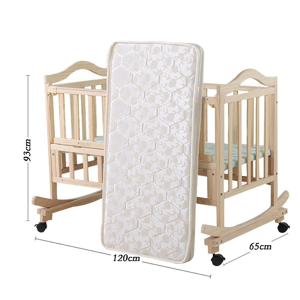wooden cradle mattress