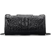 CamarKolbin Black Pattern Women's Shoulder Bag Fashion Fashion Women's Shoulder Wallet Card Bag