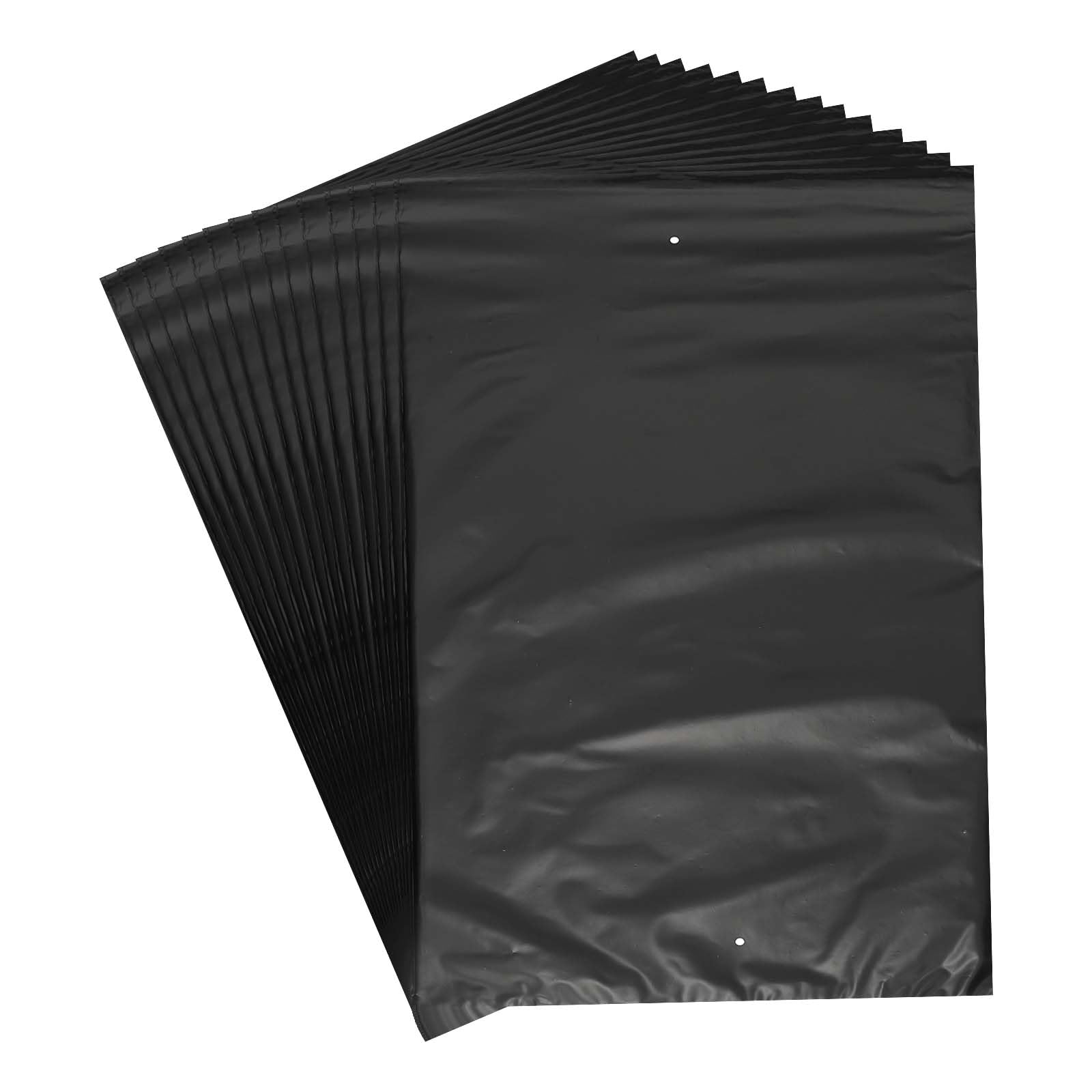 Photo 1 of uxcell Shrink Wrap Bags, 50Pcs 9.8 x 4.72 Inch Black POF Heat Shrink Wrap Bags for Packaging Gift Baskets, Soap, Bath Balls, Candles, Stationery, Cosmetics, Homemade DIY Crafts