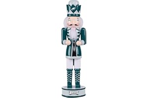 foco NFL Team Logo Collectible Holiday 14" Nutcracker