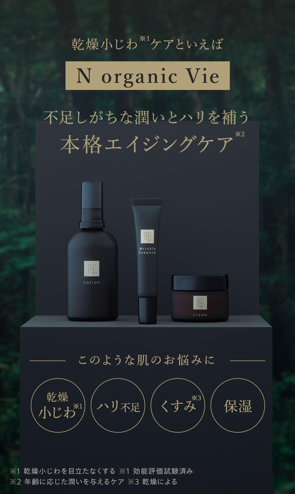 N organic Vie スキンケアセット（化粧水 クリーム） (約2ヶ月分