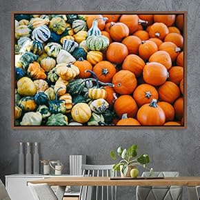 signwin Framed Canvas Wall Art Vibrant Vegetables Citrus...
