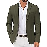 COOFANDY Men's Casual Regular Fit Blazer Jacket Two Button Suit Jackets Lightweight Sport Coat