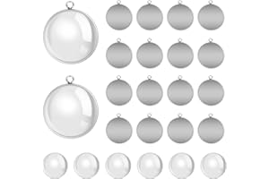 SXOWIHZ 80Pcs Bezel Pendant Trays Blanks 25mm, Winspeed 40Pcs Silver Stainless Steel Bezel Trays and 40Pcs Clear Glass Cabochon Pendants for Jewelry Making, DIY Blank Pendant Trays Kit for Crafts