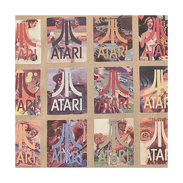 Atari Logo Retro Video Game Covers T Shirt & Stickers - Image 6