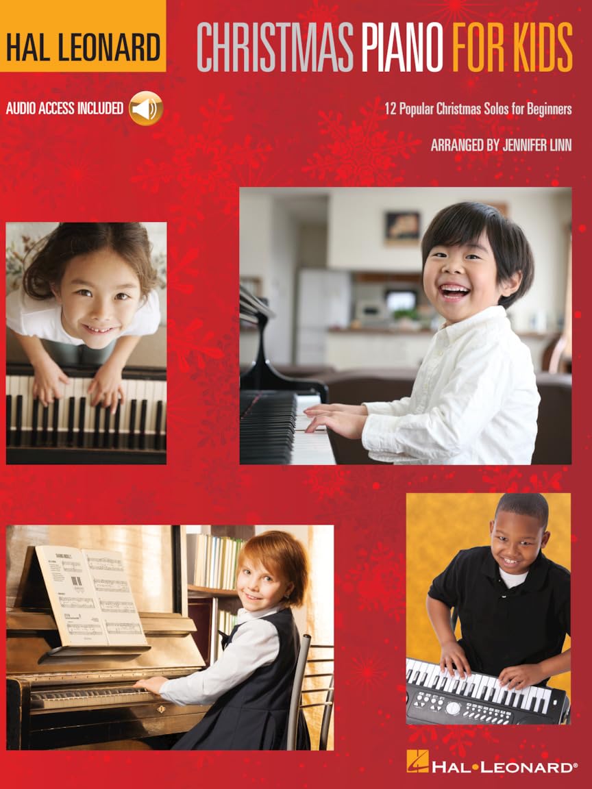Hal Leonard Christmas Piano for Kids: 12 Popular Christmas Solos for Beginners (Hal Leonard Piano Method)