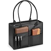 UNICITII File Tote Bag, Portable File Organizer Box Hanging Filing Box Desktop File Folder Document Storage Organizer with Pockets and Handles