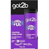 Schwarzkopf got2b Powder'ful Volume Unisex Root Hair Styling Powder, For Instant Volume and Root Boost, Vegan, 10g
