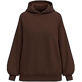 PRETTYGARDEN Hoodies for Women Oversized Pullover Sweatshirts Ruched Long Sleeve Casual Tops Spring Fall Fashion Y2K Clothes