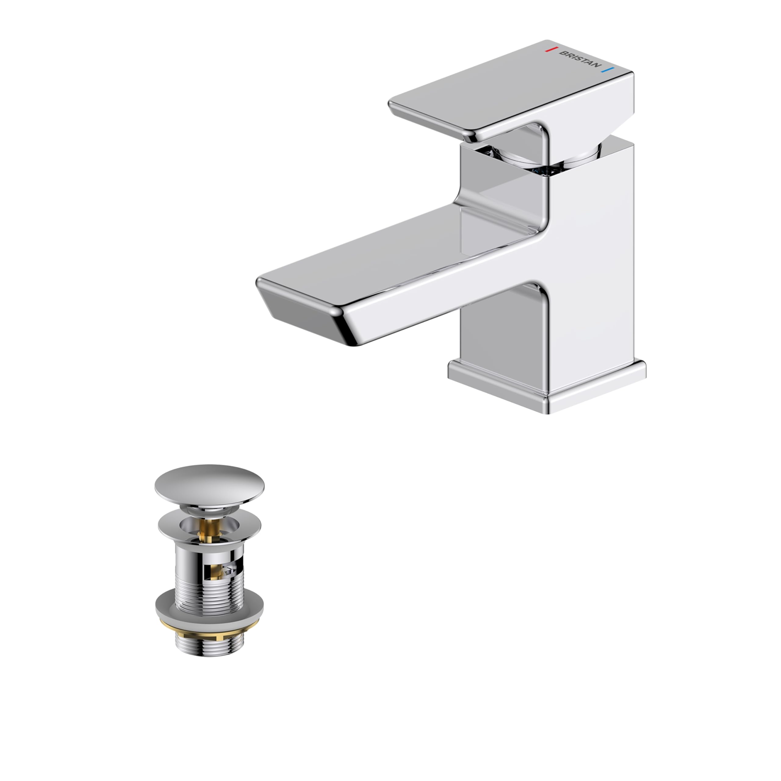Bristan COB BAS C Colbalt Basin Mixer - Chrome