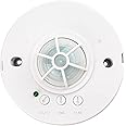 J.LUMI YCA1001 Ceiling Mount Motion Sensor Light Switch, 360 Occupancy Sensor, High Sensitivity PIR Motion Sensor, Ceiling Motion Sensor (AC 110-130V / 220-240V), White
