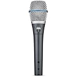 Shure BETA 87A Studio Grade Vocal Microphone with