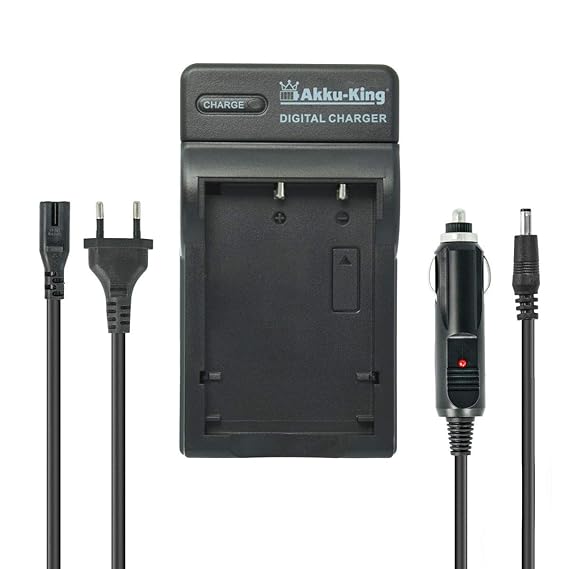 2in1 KFZ + Netz Ladegerät für Samsung Akku BP-70A, BP-70EP, EA-BP70A, SLB-70A