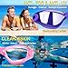 COOLOO Swim Goggles Men, 2 Pack Swimming Goggles for Women Kids Adult Anti-Fog, Pink & Sapphire