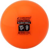 CHAMPRO 15oz Weighted Control Flight Baseballs for Batting Practice, 6 Pack