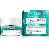 EVELINE COSMETICS Biohyaluron 4d Concentrated Face Day and Night Cream for All Skin Types Also Sensitive Deep Wrinkles Reduction Ages 50 and Up
