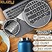 Kuzy Keyboard Cover with Touch Bar for 13 and 15 inch 2019 2018 2017 2016 A2159, A1989, A1990, A1706, A1707 Silicone Skin Protector, Clear