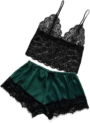 lace shorts and top nightwear