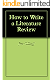 How to Write a Literature Review