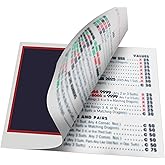 BOBOFISH mah Jong 2025 Cards 2025 NMJL Mah Jong Card Official Revision Large Size - 4Pcs