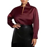 ELOQUII Deconstructed Neckline Blouse | Women's Plus Size