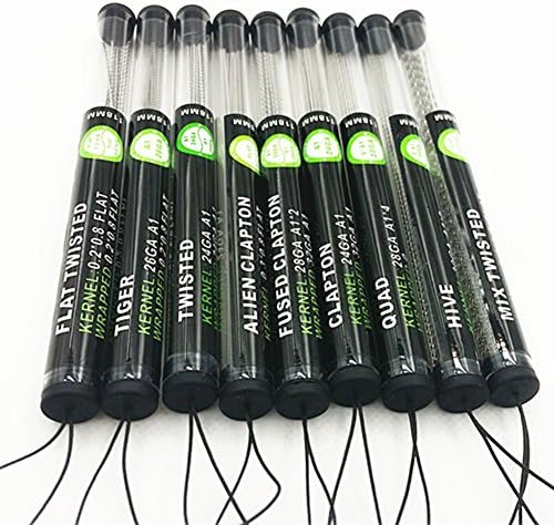 Johomoon 9 Different Types Premade Wrap Heating Resistance Wire（9 tube / pack )