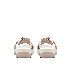 Clarks Women's Arla Wave Slide Sandal, Beige