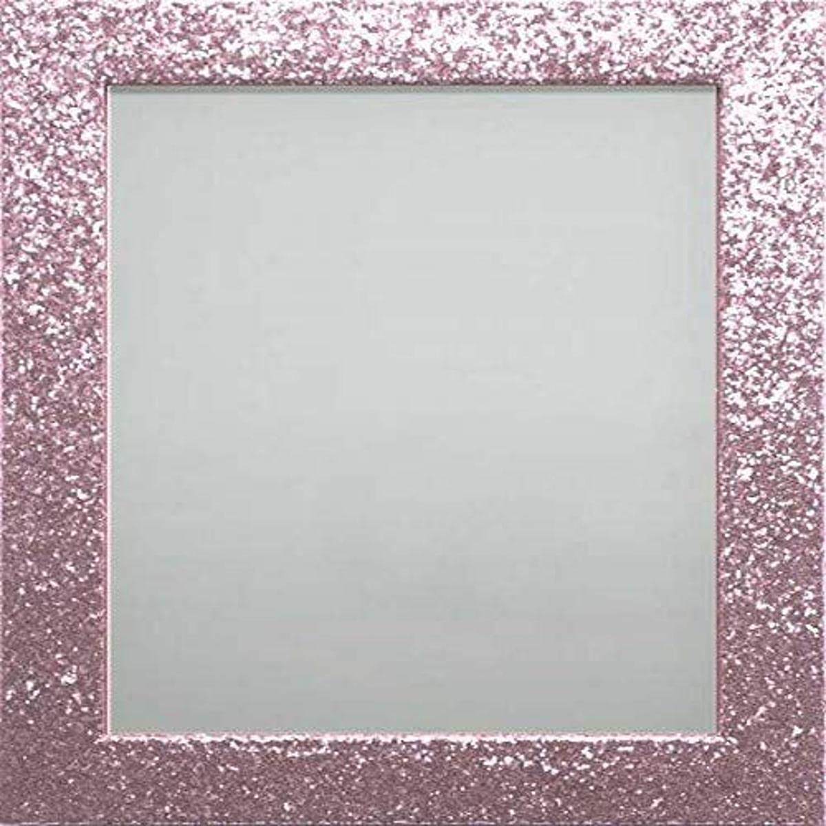 Frame Company Glitter Sparkly Picture Photo Frame, Pink, 8x6 inch *Choice of Colours & Sizes*Fitted with Real Glass