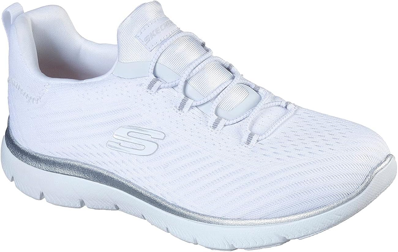Skechers Sport Womens Summits Fast Attraction Sneakers Women White