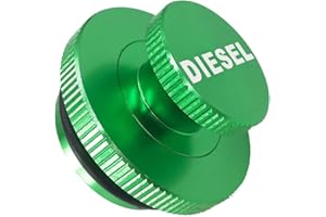 DOCA Easy to hold，Diesel Fuel tank Cap for Dodge, （Hidden-Strong magnetism） Ram Diesel Aluminum Fuel Cap for 2013-2018 Dodge Ram Truck 1500 2500 3500