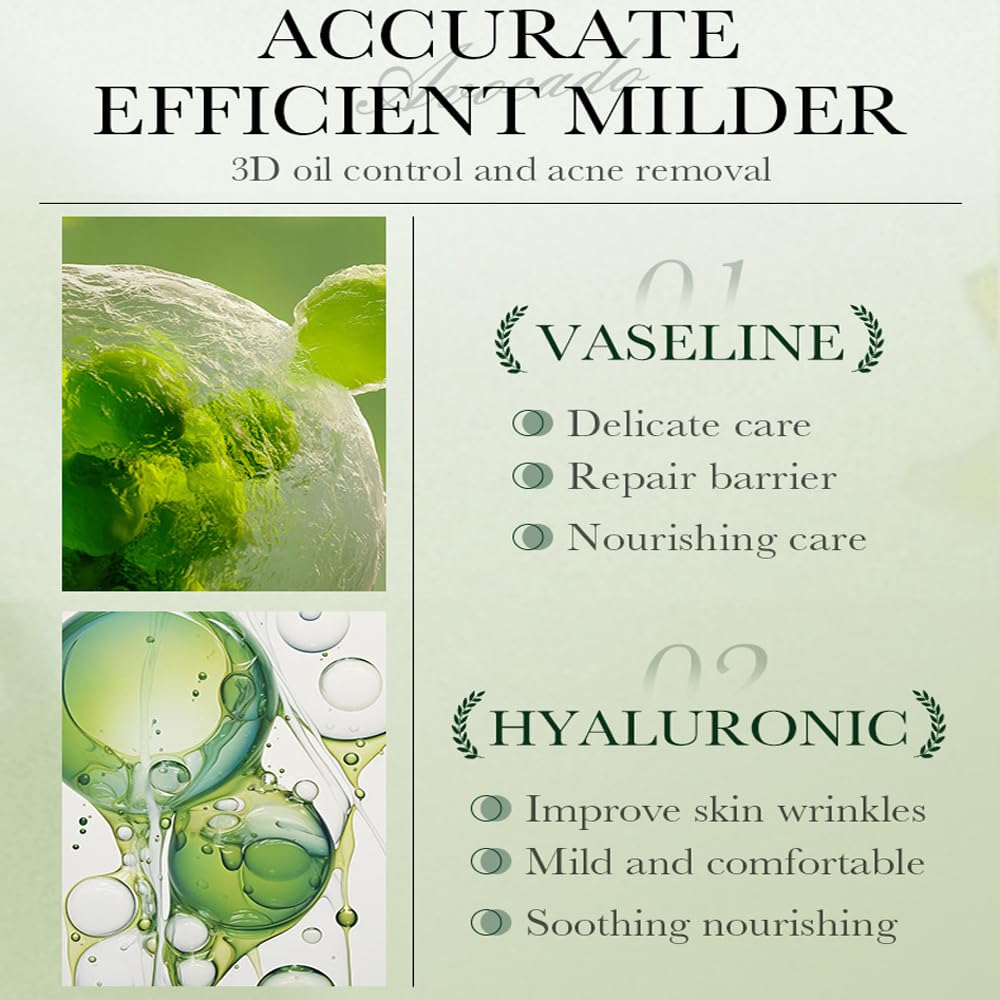 Avocado Skincare Sets, 6pcs Skin Care Gift Set with Lip Balm, Toner, Lotion, Face Serum, Eye Cream For Hydrating Skin, Anti-Aging Skin For Women Teen Girls (Extra Large, 6, Count)