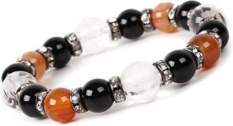 Amazon 京珠堂 金運 財産運 選べる誕生石 a 四神 オニキス 12mm ブレスレット サードニクス 9月 インテリア オンライン通販