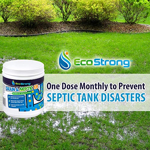 Drain Clog Remover and Opener Septic Tank Treatment MultiPurpose Enzyme Eco Safe Hair
